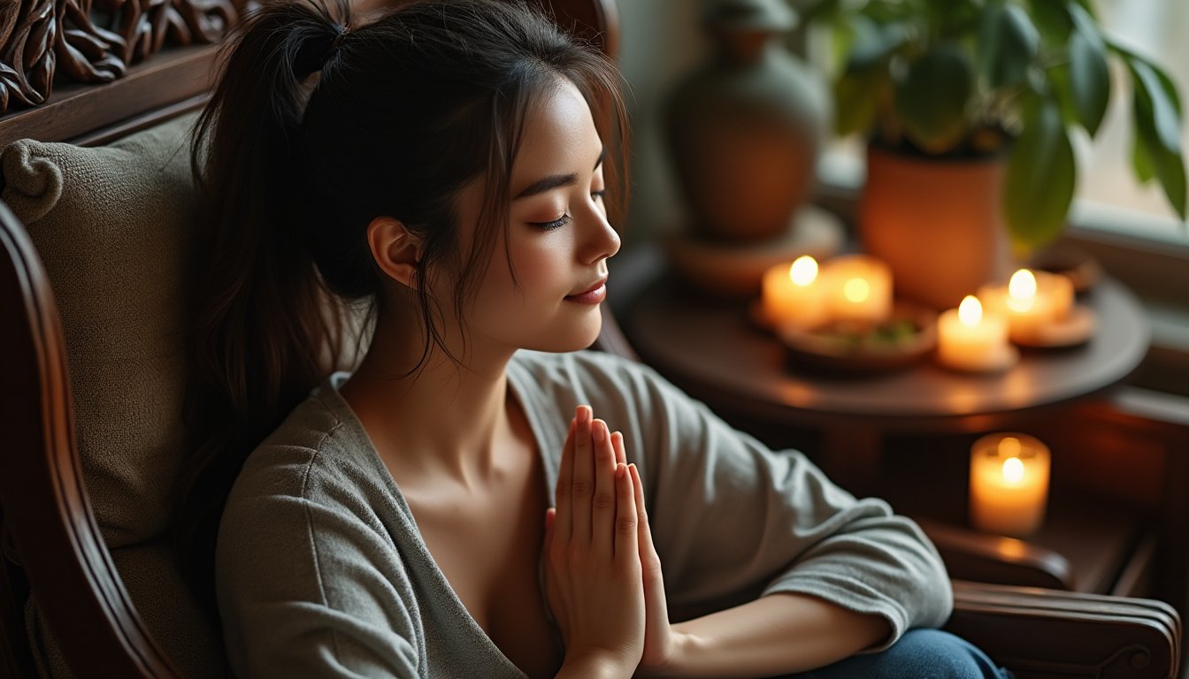 Entdecken Sie 5 geführte Mini-Meditationen, die Ihnen helfen, sich zu entspannen und Ihren Geist in weniger als 5 Minuten zu beruhigen. Perfekt für volle Tage ermöglichen diese schnellen Techniken, Ruhe und Gelassenheit in kürzester Zeit zu finden.